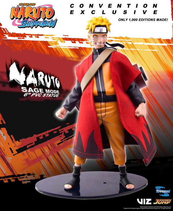 Uzumaki Naruto (Sage Mode), Naruto Shippuuden, Toynami, Pre-Painted